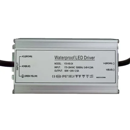 60W transformer for low voltage LED Christmas string lights and festoon lights