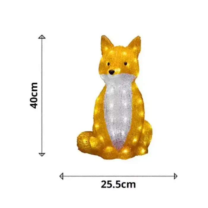 Acrylic Fox Measurements