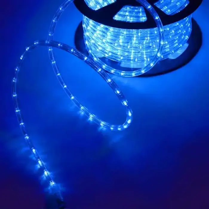LED Rope Light Blue in 50 metre roll