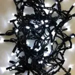 Connectable Low Voltage LED String Lights Black Cable