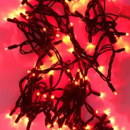 Connectable Low Voltage LED String Lights Red