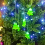 Hanging LED Christmas Trees