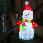 LED Acrylic Snowman 50CM For Outdoor Christmas Decoration