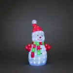LED Acrylic Snowman 50CM For Outdoor Christmas Decoration