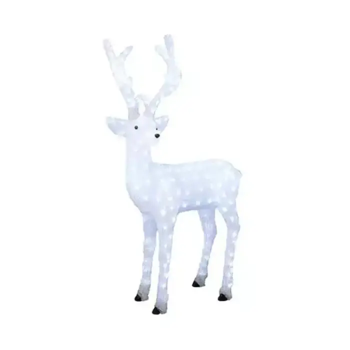 LED Reindeer Outdoor Christmas Decoration in 130CM Size