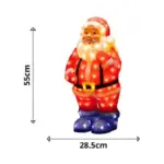 Measurements LED Santa