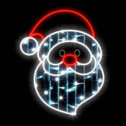 LED Santa Claus Christmas Decoration
