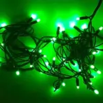 Outdoor LED Green Christmas Lights