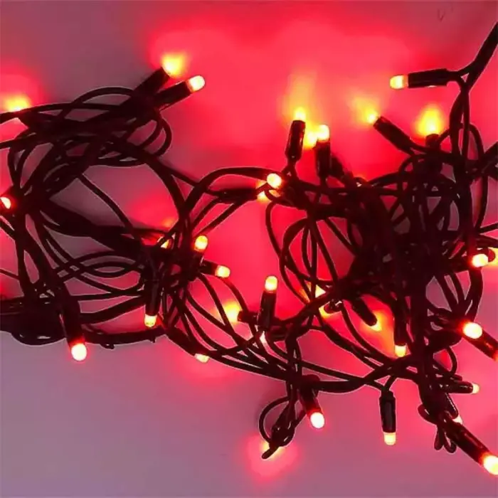 Outdoor LED Red Christmas Lights