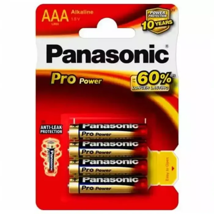 Panasonic Alkaline Pro Power AAA Batteries