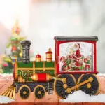 Santa Train Christmas Tabletop Decor