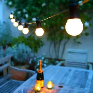 Warm White Opal LED Connectable Festoon Lights