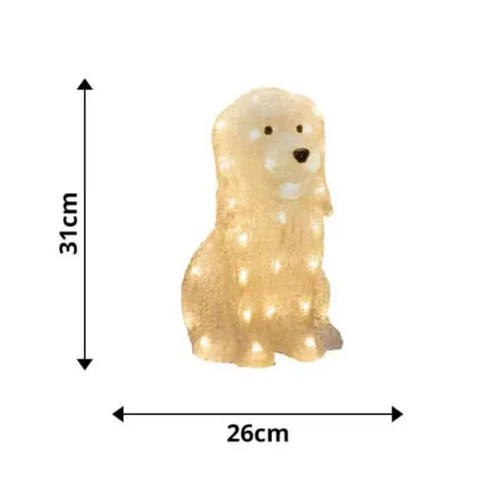 Acrylic Dog For Outdoor Decoration