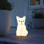 LED Sitting Dog Outdoor Christmas Décor