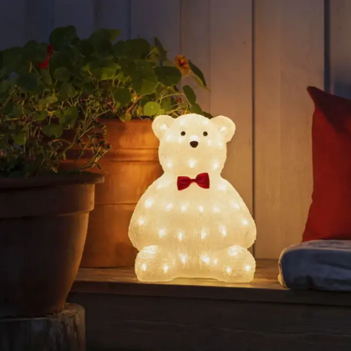 LED Teddy Bear For Outdoor Decoration