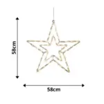 Multifunction Star For Outdoor Christmas Decoration