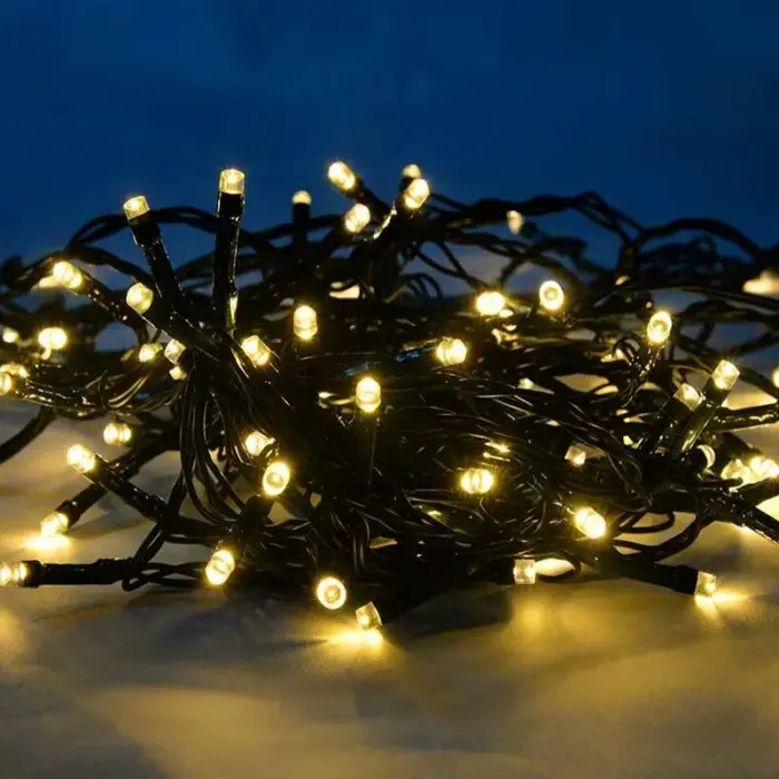 240 warm white multi function Christmas lights for indoor and outdoor use