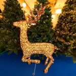Running LED Reindeer Outdoor Christmas Decoration