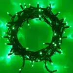 Connectable LED Green Outdoor Christmas Tree Lights