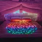 400 LED Twinkly Multicolour Cluster Christmas Lights