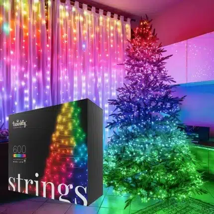 600 LED Twinkly Smart Christmas String Lights 48M