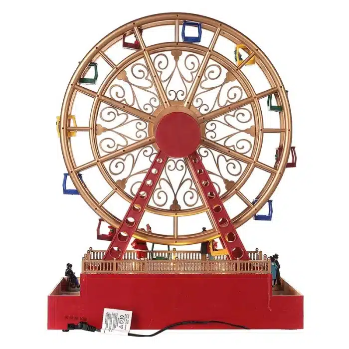 Musical Christmas Animated Ferris Wheel Table Decoration