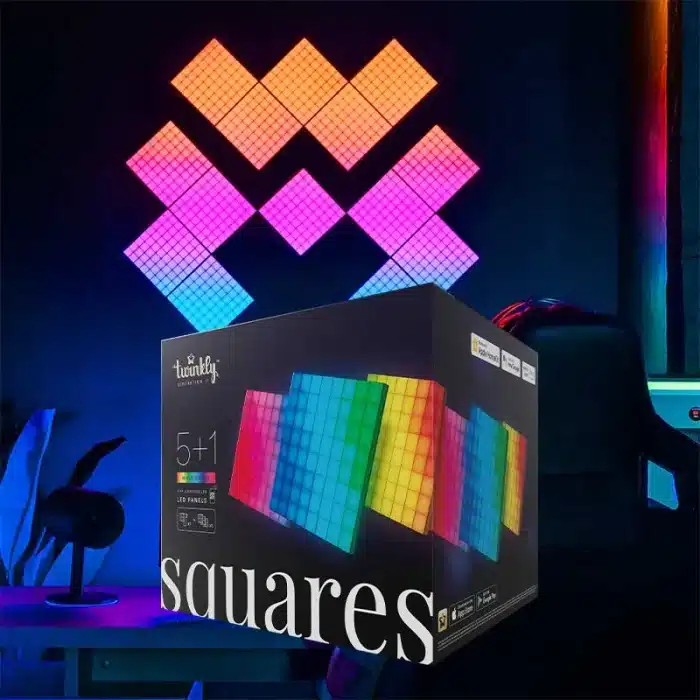 Twinkly Multicolour LED Panel Squares