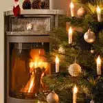 20 Christmas Tree Candle Light Set