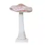 Large Pink Mushroom Christmas Tabletop Decoration