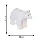 White Bear Indoor Christmas Decoration