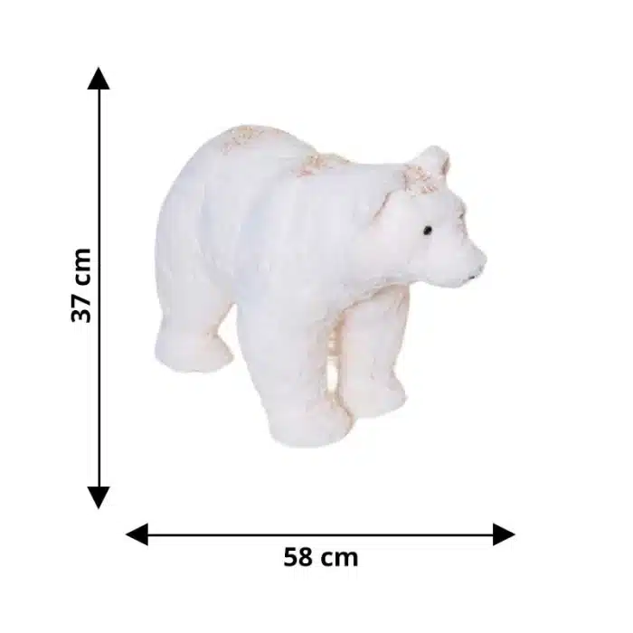 White Bear Indoor Christmas Decoration